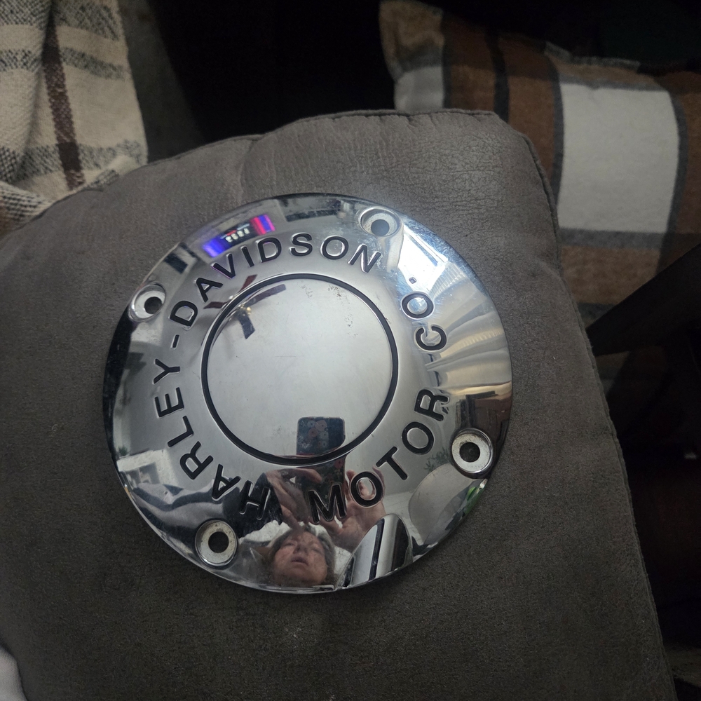 Harley-Davidson Silver Chrome Cover Only